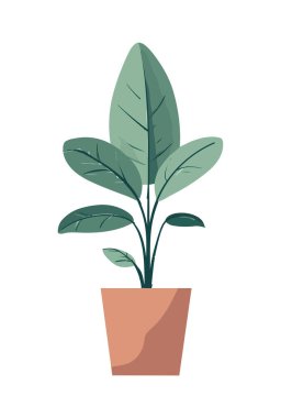 Yeşil yaprak, doğa büyümesini sembolize eder.