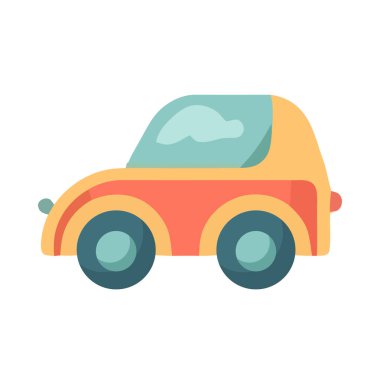 Araba Modern Ulaşım Hız simgesini sembolize eder