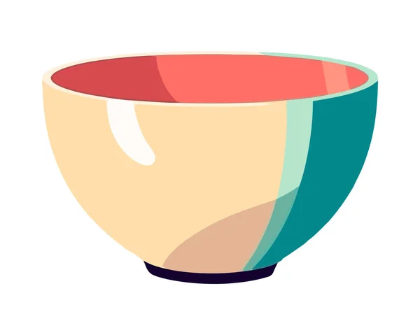 Ustensiles Cuisine Département Poterie Vaisselle Icône Isolé — Image vectorielle