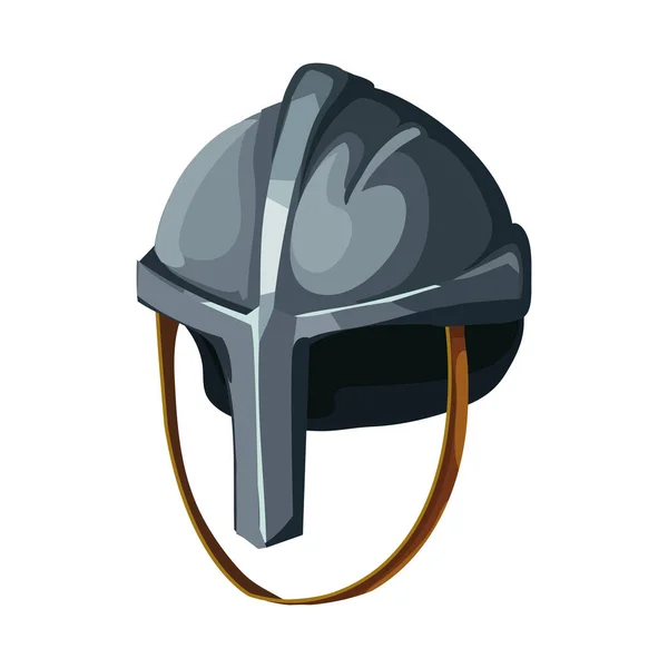 Army Helmet War Military Vector Icon Isolated — Stock Vector