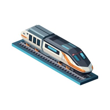 Tren yolu ikonuna yolcu getiren tren izole edildi.
