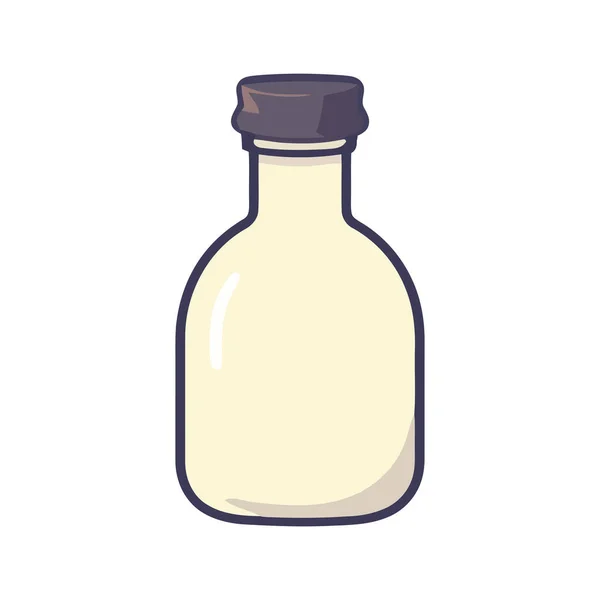 Иллюстрация Бутылки Иконка Векторной Жидкости — стоковый вектор