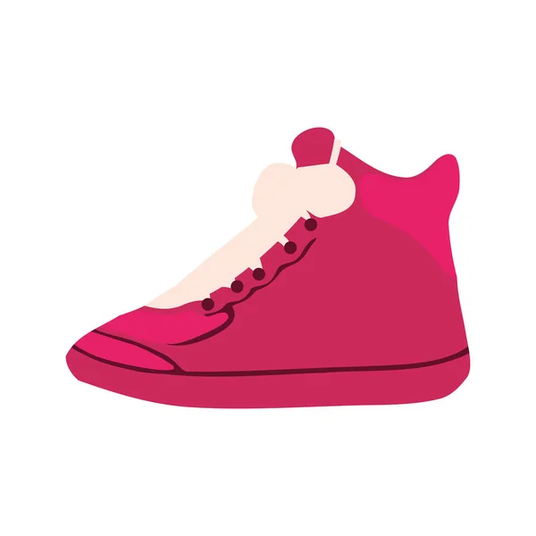Sapato Esporte Moda Ilustração Vetor Design Ícone Isolado — Vetor de Stock
