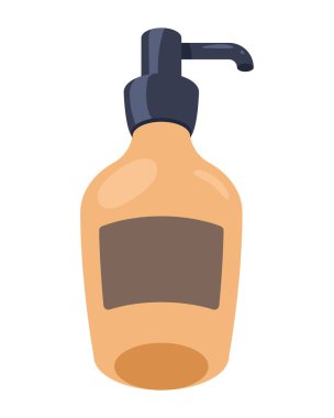 sıvı sabun tasarımı vektörü izole