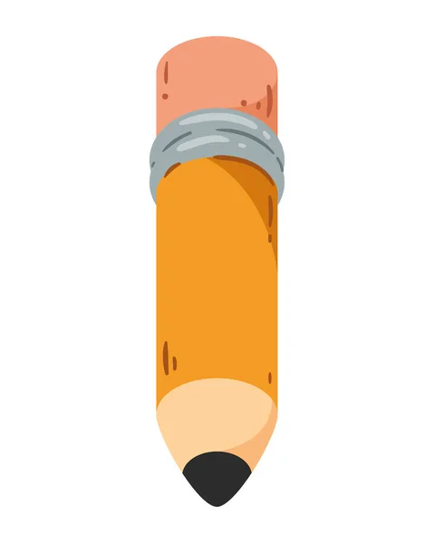 Vecteur Conception Crayon Mignon Isolé — Image vectorielle