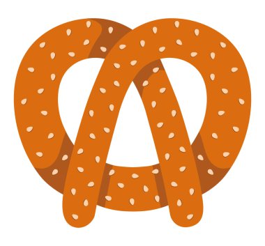 Kraker pişirme besin çizim vektörü