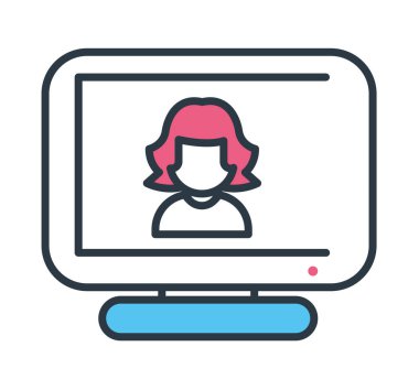 Bilgisayardaki hibrit çalışan kadın izole edildi