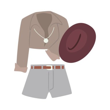 bahar giysileri ve kısa izole