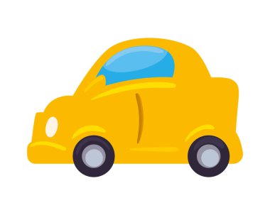 emoji ulaşım aracı izole edilmiş simge