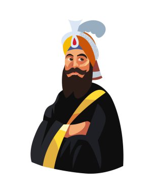 Guru Gobind Singh tecrit edilmiş tasarım