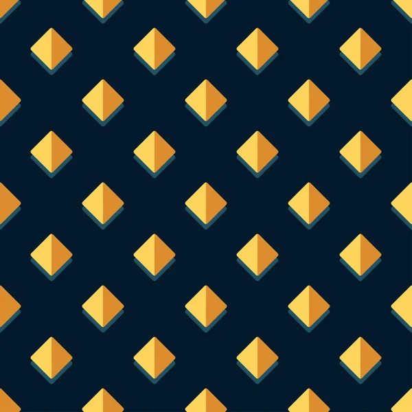 Seamless Geometric Vector Pattern Rhombus Diamond Motifs — Archivo Imágenes Vectoriales