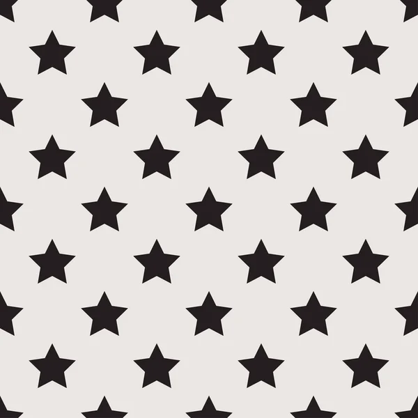 Essential Stars Geometric Seamless Vector Pattern Neutral Geometry Useful Repeating — Stock Vector