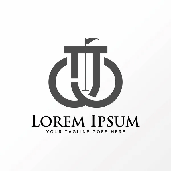 Logo Tasarımı Grafik Konsepti Soyut Premium Serbest Vektör Stok Harfi Stok Vektör