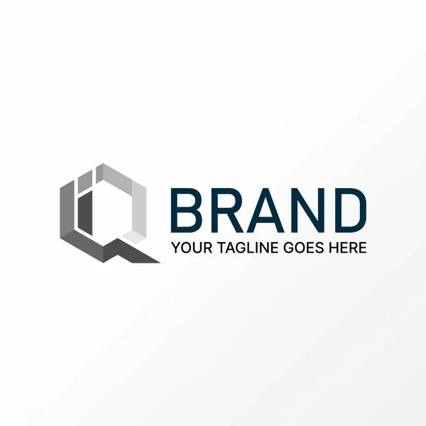 Logo Design Grafický Koncept Kreativní Prémie Volný Vektor Stock Jedinečné — Stockový vektor