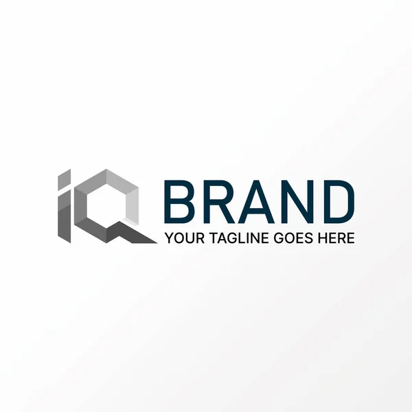 Logo Projekt Graficzny Koncepcja Kreatywny Premia Wolny Wektor Czas Unikalny — Wektor stockowy