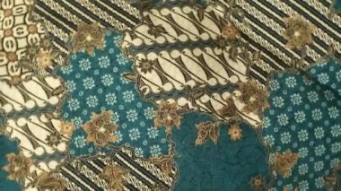 Endonezya kumaş dokusu, tekstil, duvar kağıdı, batik desen arka plan
