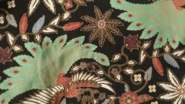 Endonezya kumaş dokusu, tekstil, duvar kağıdı, batik desen arka plan