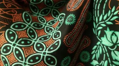 Endonezya kumaş dokusu, tekstil, duvar kağıdı, batik desen arka plan
