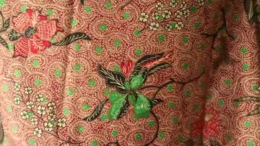 Endonezya kumaş dokusu, tekstil, duvar kağıdı, batik desen arka plan