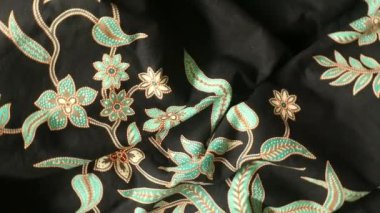 Dönen batik kumaş, Endonezya eşsiz desenli tekstil, desenli sanat arka planı