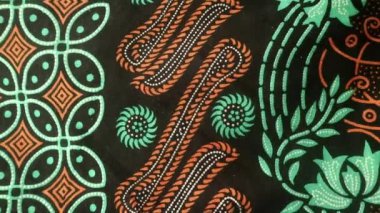 Endonezya kumaş dokusu, tekstil, duvar kağıdı, batik desen arka plan