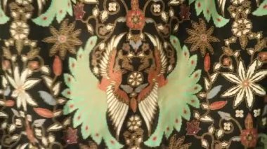 Endonezya kumaş dokusu, tekstil, duvar kağıdı, batik desen arka plan
