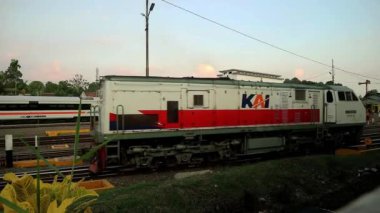 Kotabaru tren istasyonu, Malang, Doğu Java, Endonezya