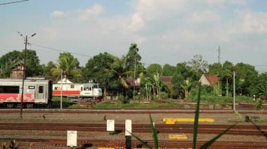 Kotabaru tren istasyonu, Malang, Doğu Java, Endonezya