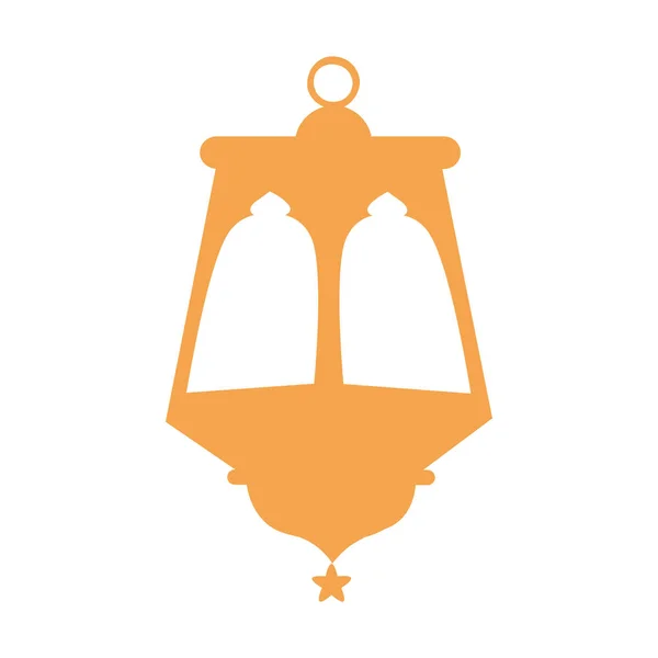 Ilustração Lanterna Islâmico Símbolos Ramadan Mubarak Lanternas Ouro Pendurado Lâmpadas —  Vetores de Stock