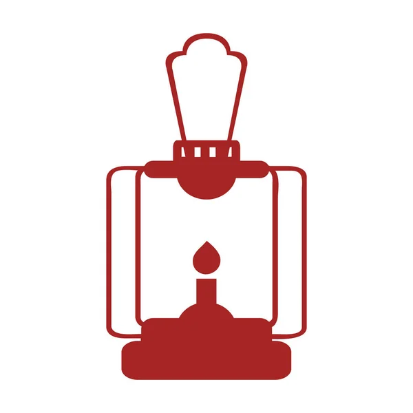 伊斯兰灯笼图解 拉马丹 穆巴拉克 挂金灯笼 阿拉伯灯笼 灯笼月 灯笼元素 矢量和图解的符号 — 图库矢量图片