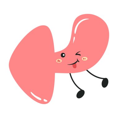 Komik duygu vektörü çizgi film karakterlerine sahip oklar çizgi filmi beyaz arkaplanda izole edilmiş..