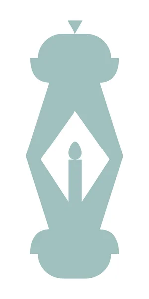 伊斯兰灯笼元素图解 拉马丹 穆巴拉克 挂金灯笼 阿拉伯灯笼 灯笼月 灯笼元素 矢量和图解的符号 — 图库矢量图片