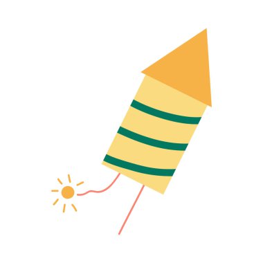 El Çizimi Yeni Yıl Element İllüstrasyonu Yeni Yıl Posteri, Kart, Alıntı vs..