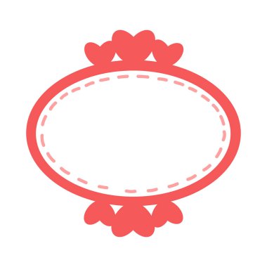 Sevgililer Günü Tasarımı için El Çizimi Aşk Çerçeve Tasarımı. Doodle tarzı. Alıntı, virgül, mesaj, boş, şablon. Düzenlenebilir vektör.