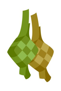 İslami Element İllüstrasyonu. Ramazan ikonu, fener, deve, cami. Düz stil. İzole edilmiş premium vektör çizimi. Ramazan Kareem kutlaması için mükemmel..