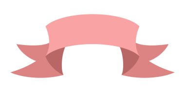 Klasik kurdele bayrakları. Düz vektör şeritleri bandı izole edilmiş arka plan. Kurdele elementleri. Yıldız patlaması etiketi. Eski model. Modern basit kurdeleler 