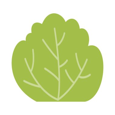 Çalılıklar ve Çimen Çizimleri. Basit soyut çiçekli düz çizgi film vektör çizimi. Bahçe yeşili bitki beyaz arka planda izole. Yankı ögesi