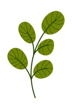 Bahar Elementi İllüstrasyonu Beyaz Arkaplanda İzole Edildi. Bahçıvanlık ve baharda çizilmiş elementler. Çiçek ve Hayvan Baharı karalama seti. Sevimli bahar tırmanışları, Paskalya elementleri.