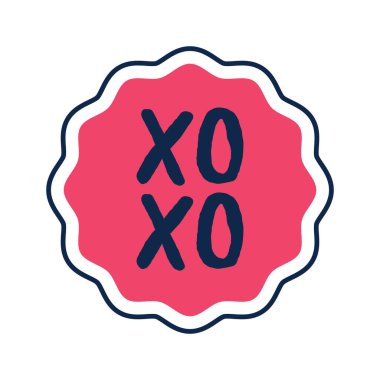 Günlük planlayıcı ve günlük için sevimli aşk etiketleri. Sevgililer Günü için koleksiyon defteri tasarım elementleri. Grafik ve web tasarımı için el yazması çıkartmalar ve etiketler.