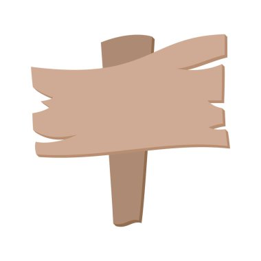 Çizgi film ahşap ok kırsal tabelalar, klasik yol bulma işaretleri. Tahta tabletler, desenli paneller, beyaz arkaplan vektör illüstrasyonuna izole edilmiş çizgi film stili tabelalar. Ui oyun varlıkları