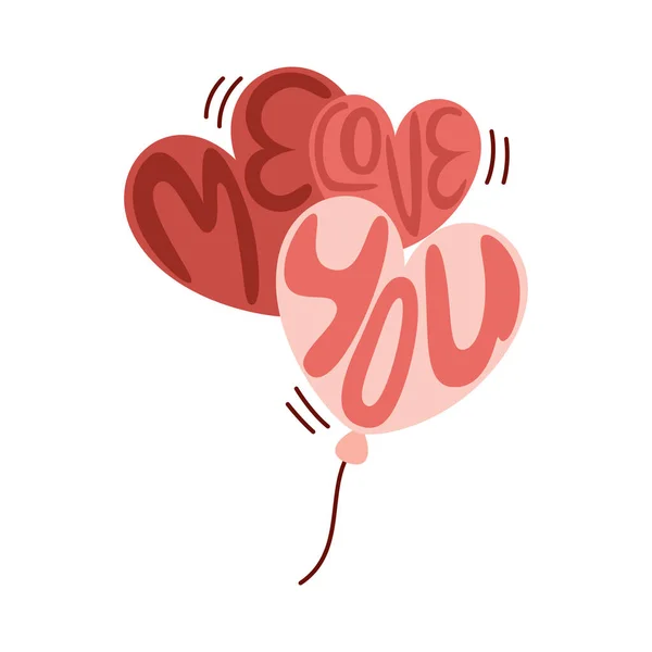 Valentijnsdag Illustratie Geïsoleerd Een Witte Achtergrond Valentijn Ikoon Roze Valentijn — Stockvector