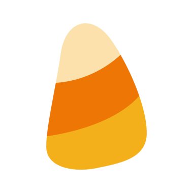 Ürkütücü Cadılar Bayramı Düz Tasarım Elementleri. Cadılar Bayramı Çizgi Filmi beyaz arka planda izole edildi. Ürkütücü element simgesi. Geleneksel ve kültürel tatil kavramları için tasarım unsurları.