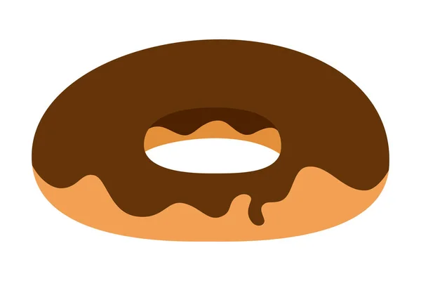 Köstliche Ring Donuts Cartoon Illustration Vektor Illustrationen Für Ihre Arbeit — Stockvektor
