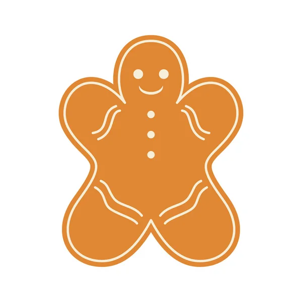 Cookies Εικονογράφηση Κινουμένων Σχεδίων Μπισκότο Σοκολάτας Εικονίδιο Κινουμένων Σχεδίων Ένα — Διανυσματικό Αρχείο