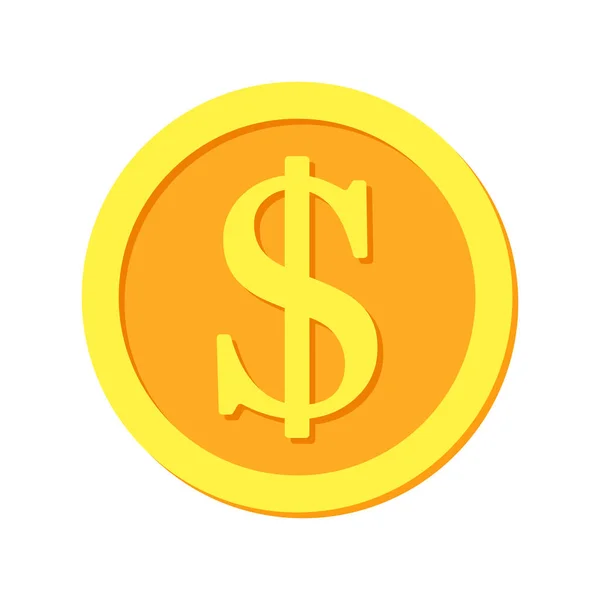 Векторна Ілюстрація Валюти Долара Сша Іконка Готівки Доларів Касовий Апарат — стоковий вектор