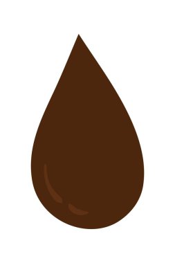 El yapımı Eriyen Çikolata İllüstrasyonu. Çikolata damlaları ve lekeler. İzole edilmiş, tekrarlanabilir, erimiş kahverengi ve beyaz çikolata aşağı akıyor.