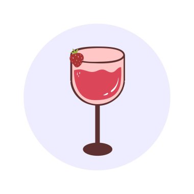 Sevgililer Günü Planlayıcı Yapıştırması. Günlük, etiket ve albüm için güzel illüstrasyon terracotta temalı haftalık planlayıcı.