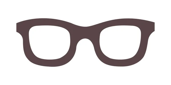 Occhiali Sole Icona Degli Occhiali Illustrazione Vettoriale Disegno Piatto Divertente — Vettoriale Stock