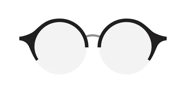 Óculos Sol Ícone Óculos Ilustração Vetorial Design Plano Engraçado Óculos — Vetor de Stock