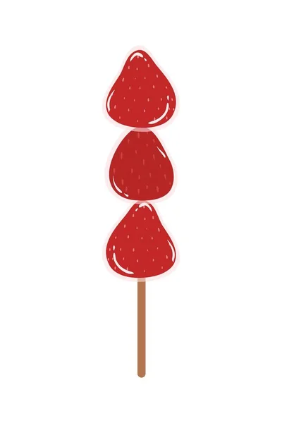 Wyroby Cukiernicze Desery Słodki Deser Ręcznie Rysowane Ilustracji Cute Wektor — Wektor stockowy